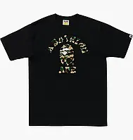 Urbanshop com ua Футболка чоловіча Bape 1St Camo College Tee Black 1I80110007BKD РОЗМІРИ ЗАПИТУЙТЕ