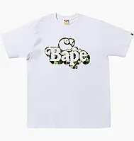 Urbanshop com ua Футболка чоловіча Bape Abc Camo Milo On Tee White 2I80110003WH0 РОЗМІРИ ЗАПИТУЙТЕ