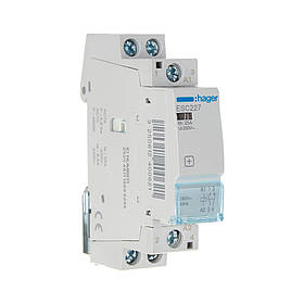 Hager Контактор 25A, 1НВ+1НЗ, 230В ESC227