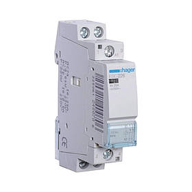 Контактор Hager 25A, 2НЗ, 230В ESC226