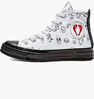 Urbanshop com ua Кеди жіночі Converse Shrimps X Chuck 70 High White 563839C РОЗМІРИ ЗАПИТУЙТЕ