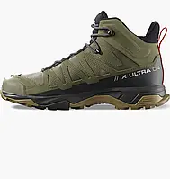 Urbanshop com ua Черевики чоловічі Salomon X Ultra Mid 4 Gtx Olive 417398 РОЗМІРИ ЗАПИТУЙТЕ