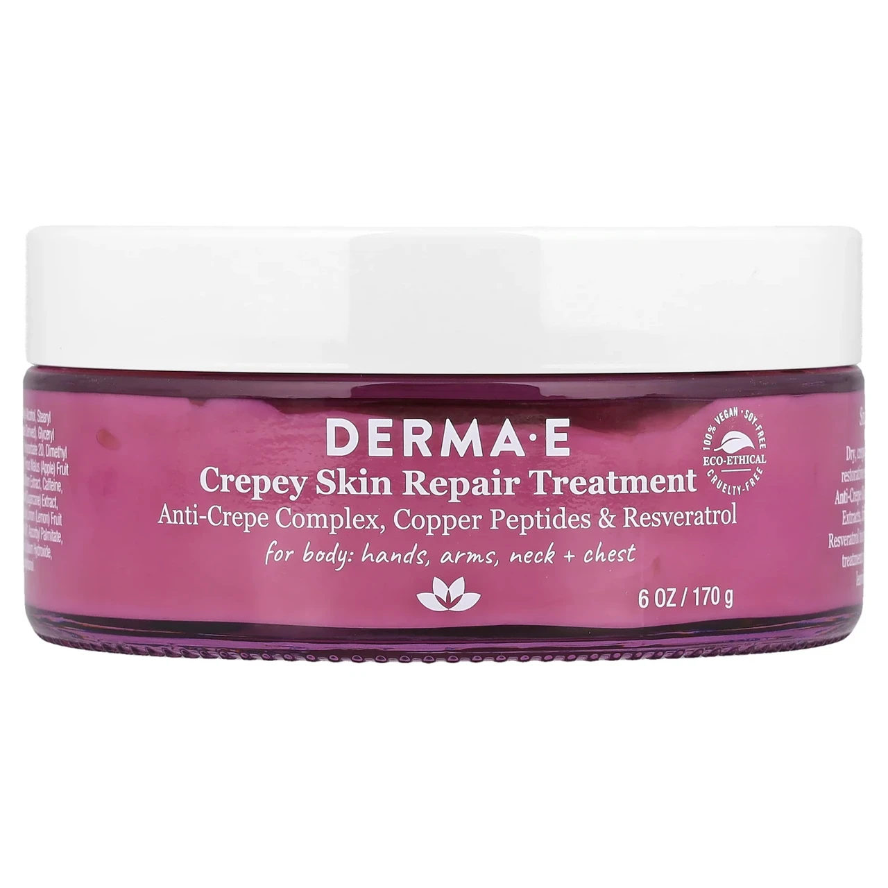 Derma E, Crepey Skin Repair Treatment, 180 г (6 унцій), Київ