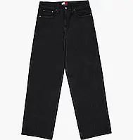 Urbanshop com ua Джинси жіночі Tommy Jeans Tjcu Wide Leg Denim Pant Denim Black DM0DM155041BY РОЗМІРИ