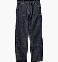 Urbanshop com ua Джинси чоловічі Carhartt Double Knee Pant Smith Denim Rinsed Blue I032699.01.02 РОЗМІРИ