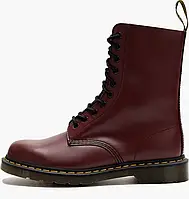 Urbanshop com ua Черевики чоловічі Dr. Martens 1490 Smooth Leather Mid Calf Boots Bordo 11857600 РОЗМІРИ