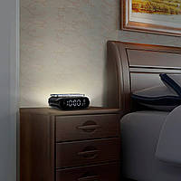 Бездротова зарядка з годинником HAVIT W3040 15W Black