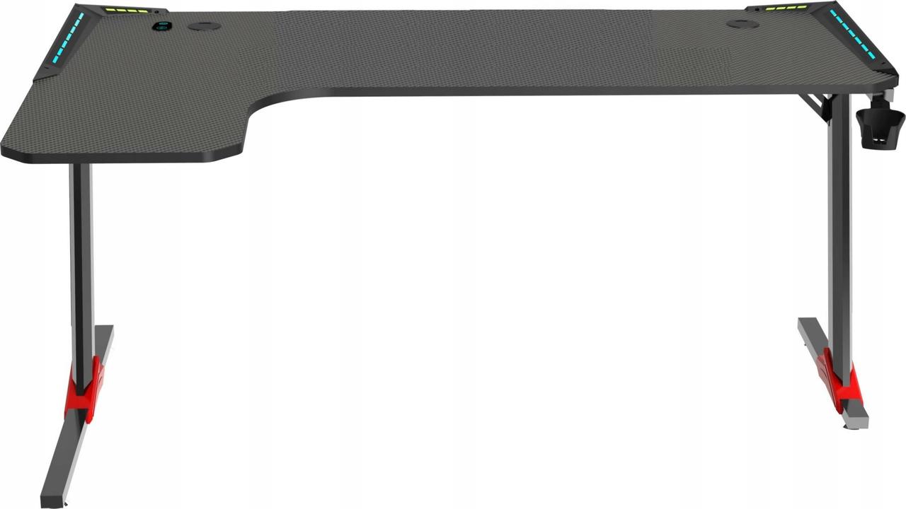 Геймерський ігровий стіл Cortek SKY L-Shape Black