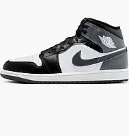 Urbanshop com ua Кросівки чоловічі Air Jordan 1 Mid Black/White DQ8426-001 РОЗМІРИ ЗАПИТУЙТЕ
