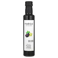 Madhava Natural Sweeteners, Clean&Simple, органічний бальзамічний оцет із Модені, 250 мл (8,45 рідк. Дніпро