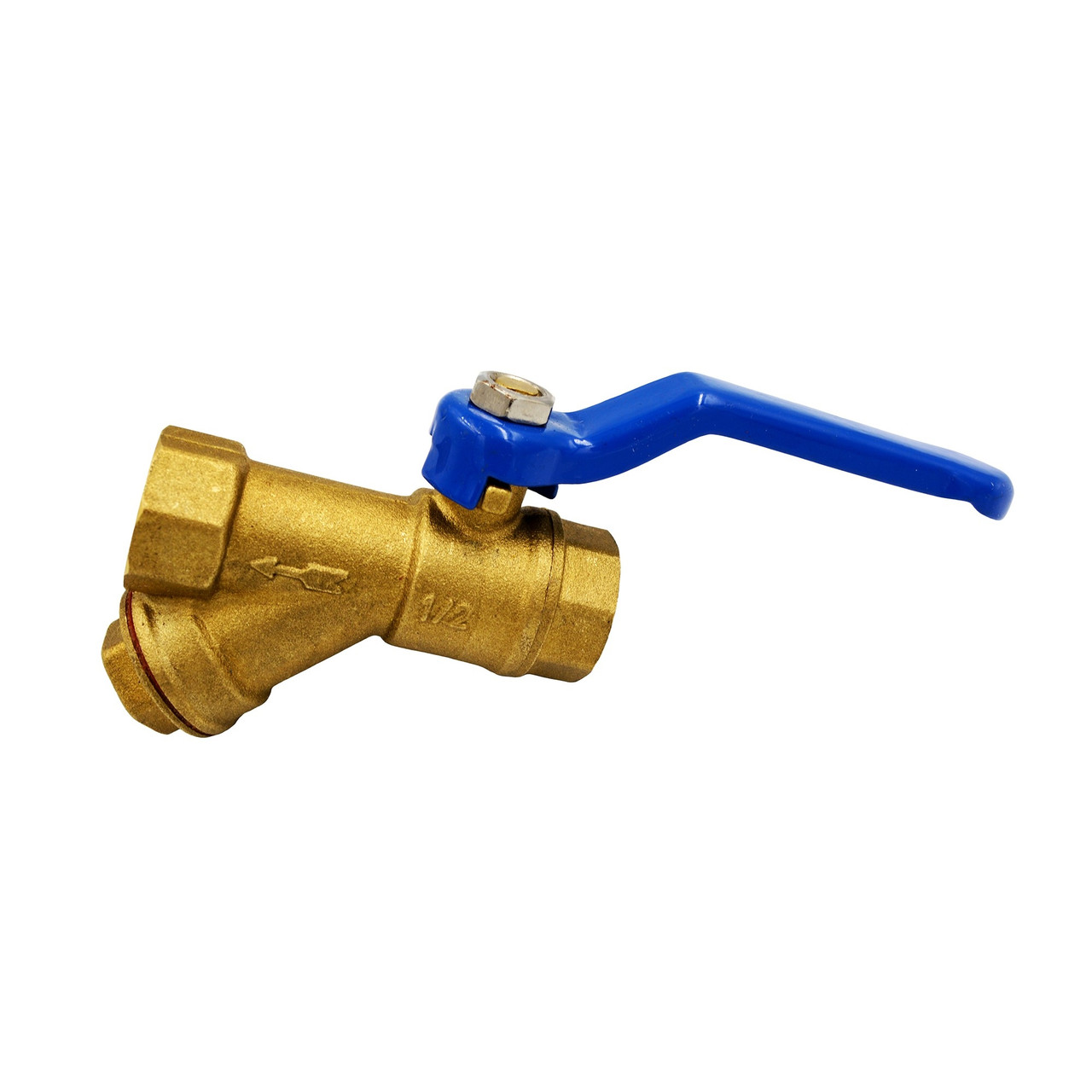 Кран з фільтром для водоміра/байпаса 3/4" Valve АВ 510
