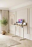 Геймерський ігровий стіл Sense7 Newai White/Beige, фото 4