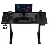 Геймерський ігровий стіл Sense7 Nojo Black, фото 7