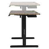 Геймерський ігровий стіл Sense7 Nojo Black Oak, фото 5