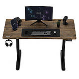 Геймерський ігровий стіл Sense7 Nojo Black Oak, фото 7