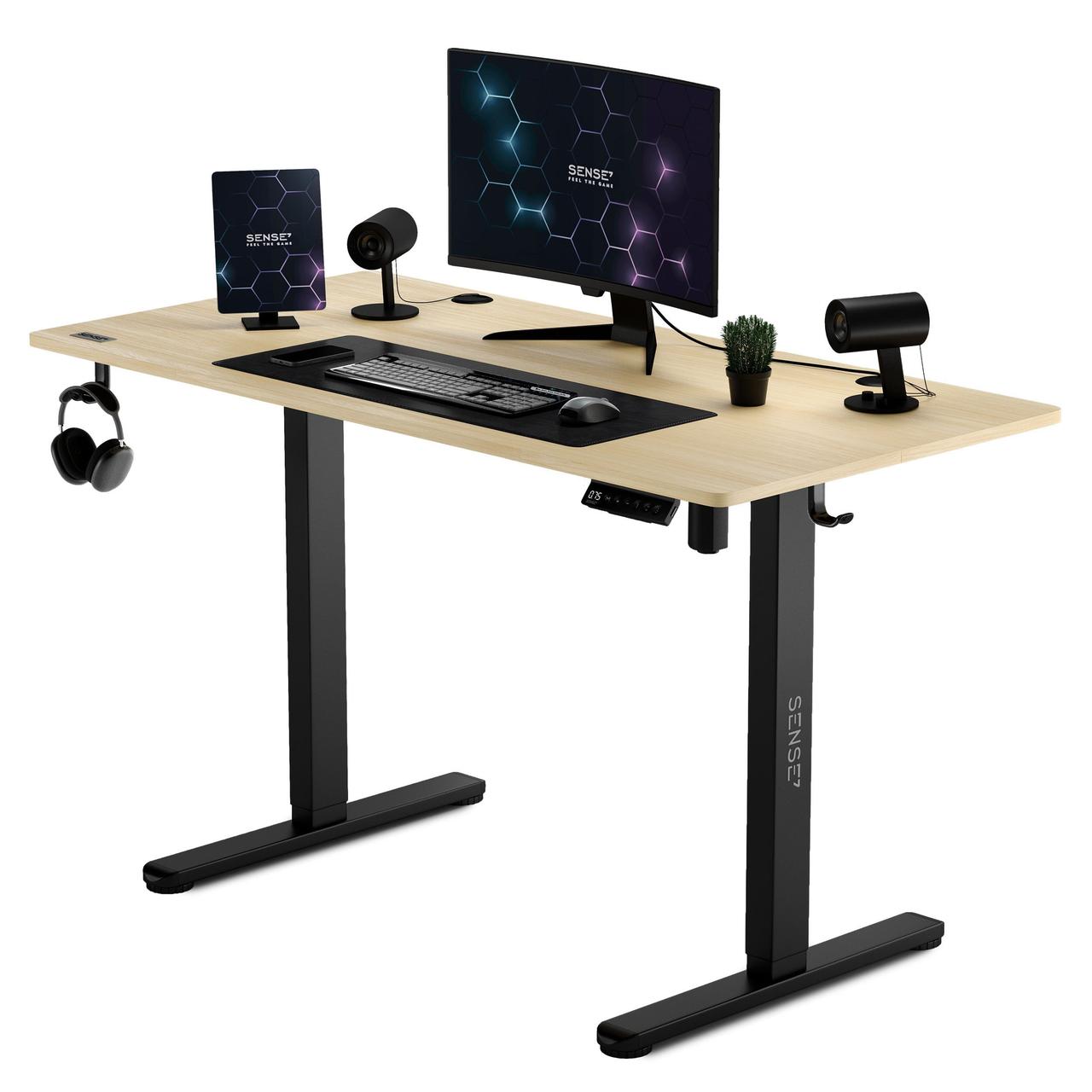 Геймерський ігровий стіл Sense7 Nojo Black Pine