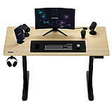 Геймерський ігровий стіл Sense7 Nojo Black Pine, фото 7