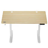 Геймерський ігровий стіл Sense7 Nojo White Pine, фото 6