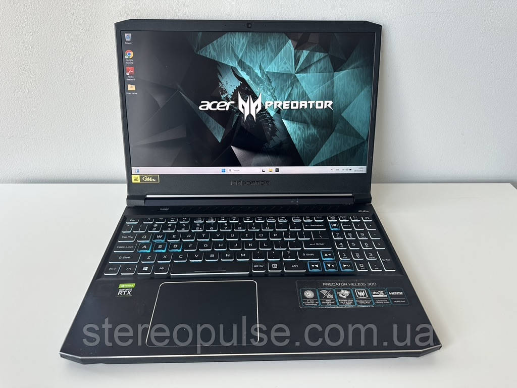 Ігровий ноутбук Acer Predator Helios 300 (N20C3): i5-10300H/RTX2060 (6Gb)/16Gb DDR4/500Gb SSD