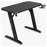 Геймерський ігровий стіл Sense7 Nomad Basic 100x50 Black, фото 3