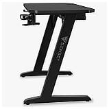 Геймерський ігровий стіл Sense7 Nomad Basic 100x50 Black, фото 4