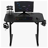Геймерський ігровий стіл Sense7 Nomad Basic 100x50 Black, фото 6