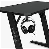 Геймерський ігровий стіл Sense7 Nomad Basic 100x50 Black, фото 8
