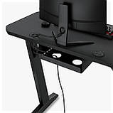 Геймерський ігровий стіл Sense7 Nomad Basic 100x50 Black, фото 10