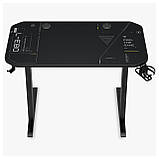Геймерський ігровий стіл Sense7 Nomad Cybernetic Black, фото 5