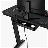 Геймерський ігровий стіл Sense7 Nomad Cybernetic Black, фото 10
