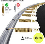 Батут Zipro Premium Jump Pro 16 FT Green, фото 8