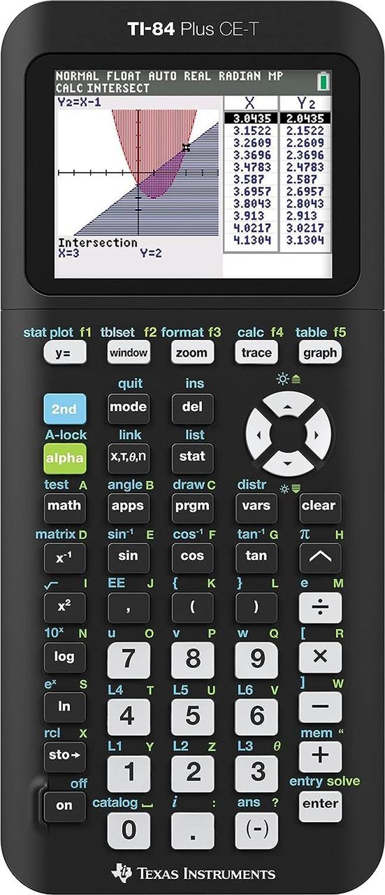 Інженерний калькулятор Texas Instruments TI84 Plus CE-T
