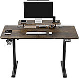 Геймерський ігровий стіл Ultradesk Highlander Brown (UDESK-HG-OD), фото 4