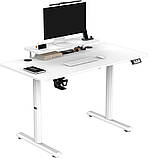 Геймерський ігровий стіл Ultradesk Highlander White (UDESK-HG-WT), фото 3