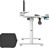 Геймерський ігровий стіл Ultradesk Highlander White (UDESK-HG-WT), фото 4