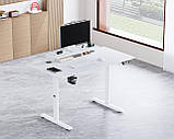 Геймерський ігровий стіл Ultradesk Highlander White (UDESK-HG-WT), фото 8