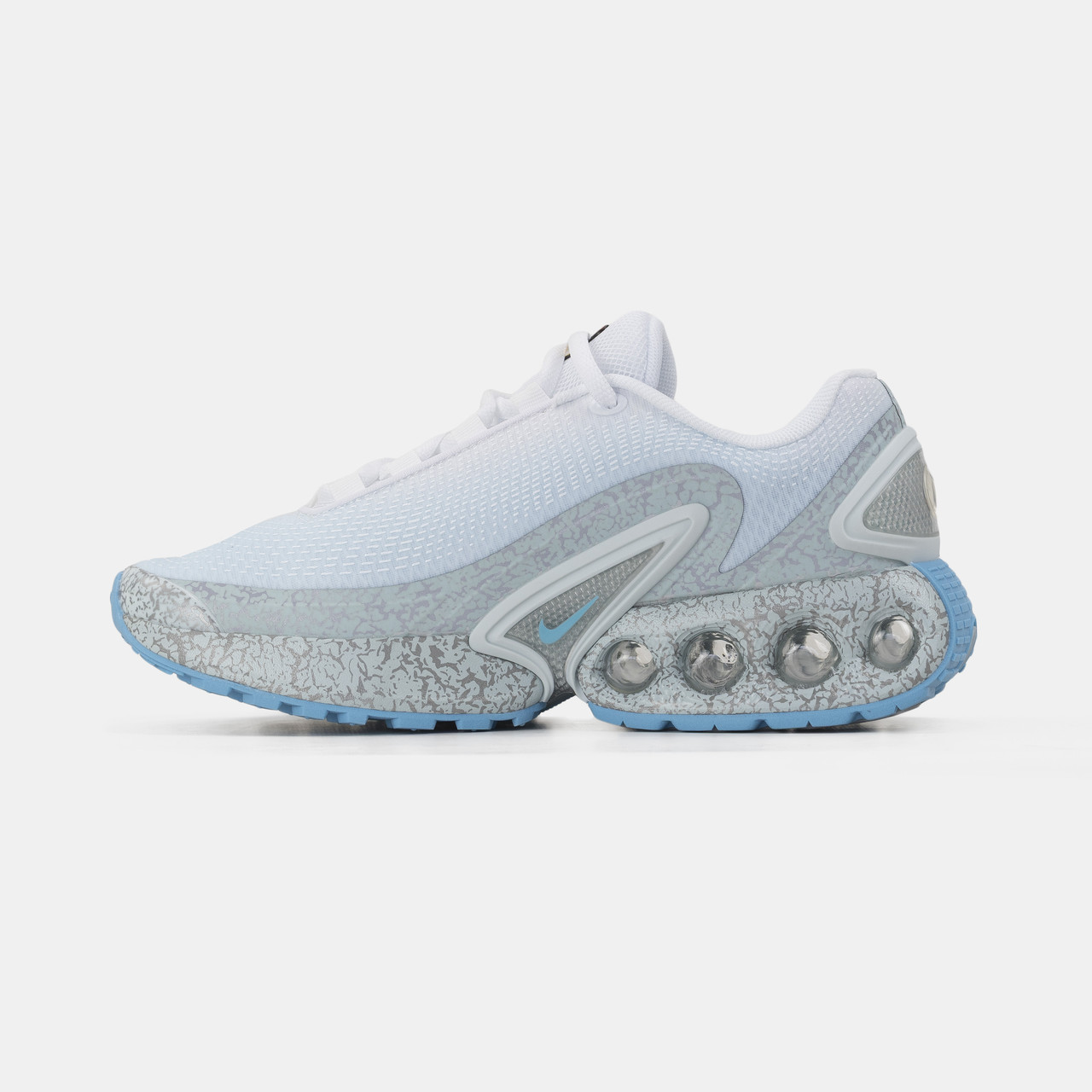 Жіночі Кросівки Nike Air Max DN Safari White Grey Blue / Найк Аїр Макс ДН Сафарі
