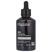 Cliganic, 100% чиста та натуральна, олія з вітаміном Е, 120 000 МО, 120 мл (4 рідк. Унції) Дніпр