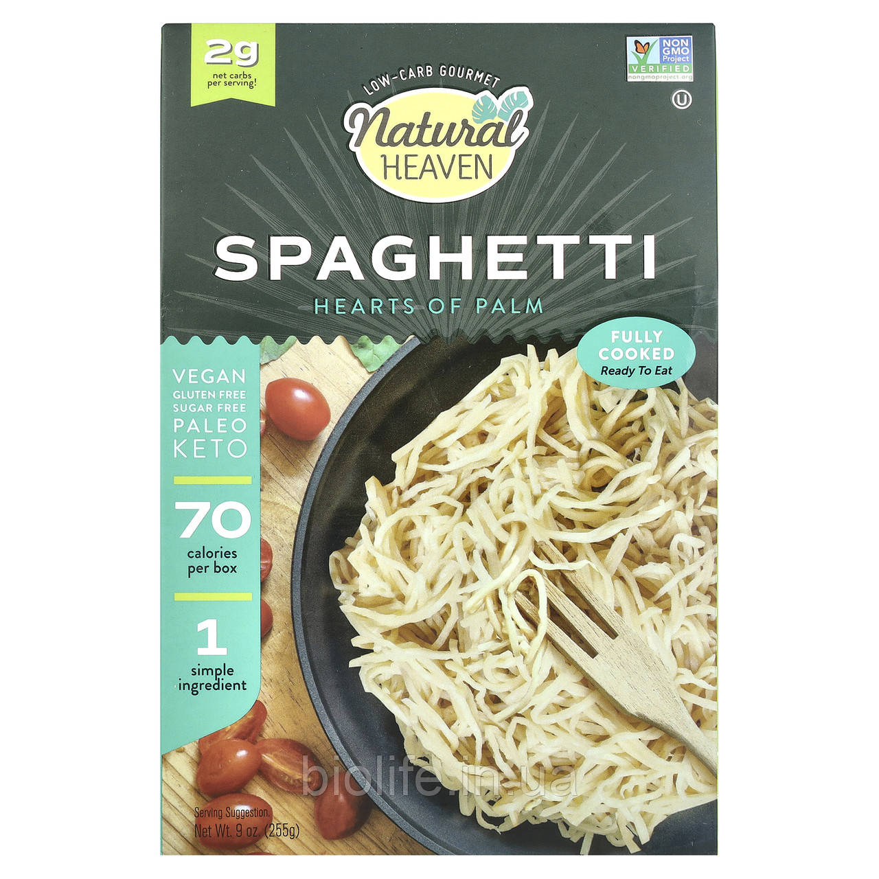 Natural Heaven, Hearts of Palm, спагеті, 255 г (9 унцій) оригінал, фото 1