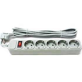 Фільтр мережевий ProLogix (PRS-050P5-45G) 5 розеток, 4.5 м