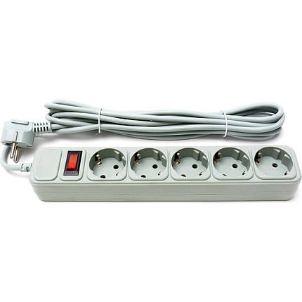 Фільтр мережевий ProLogix (PRS-050P5-45G) 5 розеток, 4.5 м, фото 1