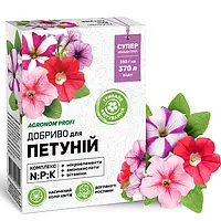 Добриво для пеларгоній і сурфіній (петуній) 250 г "Агроном Профі", мінеральне комплексне