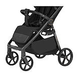 Коляска прогулянкова дитяча CARRELLO Bravo Carbon CRL-5530 Deep Black Чорна, фото 3