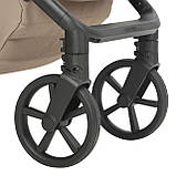 Коляска прогулянкова дитяча CARRELLO Bravo Carbon CRL-5530 Frost Beige Бежева, фото 8