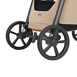 Коляска прогулянкова дитяча CARRELLO Bravo Carbon CRL-5530 Frost Beige Бежева, фото 9