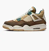 Urbanshop com ua Кросівки дитячі Air Jordan 4 Retro Cacao Wow Olive/Brown FB2214-200 РОЗМІРИ ЗАПИТУЙТЕ