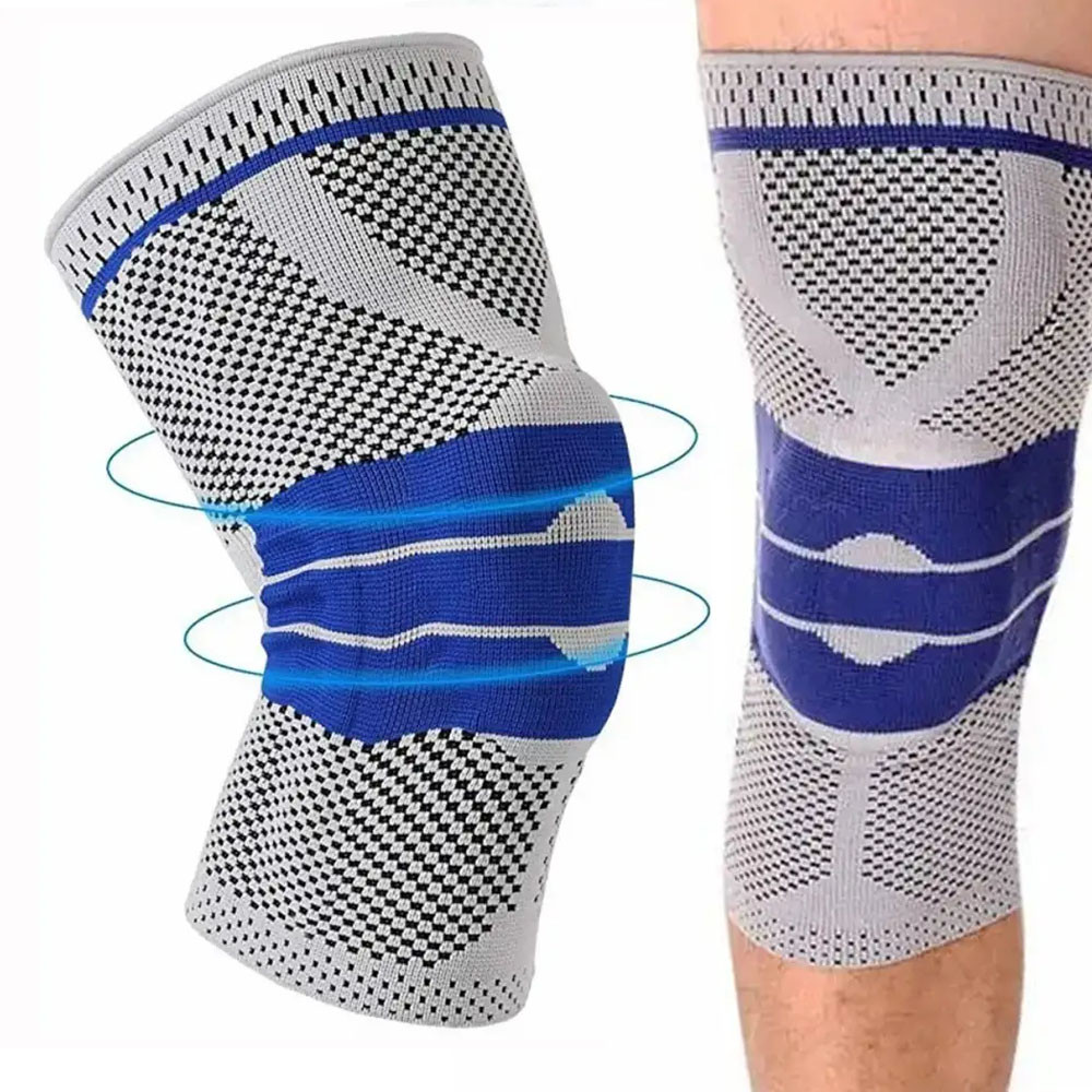 Бандаж колінного суглоба середньої фіксації, KNEE SUPPORT AA-18 / Бандаж на коліно / Фіксатор коліна / Наколінник, фото 1