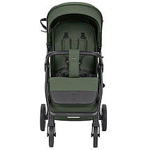Коляска прогулянкова дитяча CARRELLO Bravo Carbon CRL-5530 Tropic Green Зелена, фото 3