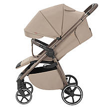 Коляска прогулянкова дитяча CARRELLO Bravo M/Lite CRL-5529 Glossy Beige Бежева, фото 5