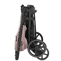 Коляска прогулянкова дитяча CARRELLO Bravo M/Lite CRL-5529 Club Beige Рожева, фото 5